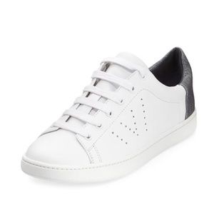 Vince Varin Leather Sneakers - Denim
